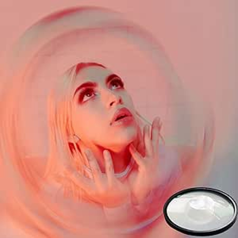 Fotoaparato sūkurio efekto filtras 77 mm prizmė Fotografijos reikmenys Filmų ir televizijos rekvizitai Bokeh rekvizitai Išlenkta šviesa Kaleidoskopas Padalintas vaizdas, 58/67/77/82 mm