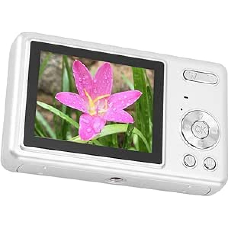 Skaitmeninis fotoaparatas, 12 MP 1080P vaikiškas fotoaparatas, 16x priartinimas, automatinis fokusavimas, kompaktiškas nešiojamas nedidelis fotoaparatas studentams ir paaugliams (-2214240048213)