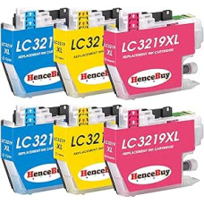 LC3219XL Cartridges Compatible with Brother LC3219 XL LC-3219XL LC3217 Printer Cartridges for Brother MFC-J5330DW MFC-J5730DW MFC-J5335DW MFC-J6930DW MFC-J6530DW MFC-J5930DW MFC-J6935DW (Pack