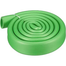 Schwarze Schaumstoff-Grifffolie, 1,5 m, rutschfester, geschlossenzelliger Schaumstoffschlauch, 28 mm Innendurchmesser x 5 mm dick, perfekt für Utensilien-Werkzeuggriffe, komfortable Griffunterstützung