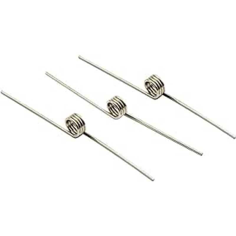 Nerūdijančio plieno sukimo spyruoklė 1mm V tipo spiralinės vielos skersmuo 1.0mm kampas 60 120 180 laipsnių spyruoklės šiukšliadėžės remontas (dydis: 3,0 mm, spalva: 6,5 mm (5 vnt.) _ 1,0 mm (120 laipsnių)