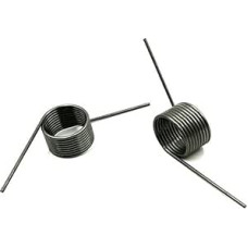 2pcs V-Spring Wire Diameter 1.8 mm Torsion Small Torsion Spring Hairpin Spring 180/120/90/60 Degree Torsion Spring (Length: 9 LAPS 90 Degrees, Outer Diameter: 12 mm)