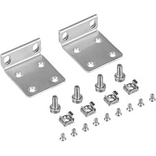 Rack Mounting Kit for Ubiquiti Switch, 1U Rack Ears for Ubiquiti 16/24/48 Series Switches