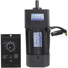Sliekinė pavara, 200 W, 2,7 aps./min-450 aps./min, kintamosios srovės variklis 6RK200RGU-CF su greičio reguliatoriumi, reguliuojamas greitis pagal laikrodžio jutiklį ir be laikrodžio jutiklio, mažas triukšmas (6GU30K 0-45 aps./min)