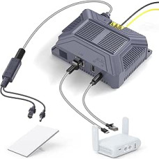 EDUP Starlink Mini PoE Injector & 12V Starlink Ethernet Adapter Splitter for Starlink Mini, Soldering Type RJ45 150W GigE Passive PoE, ESD Protection DC 9-36V to 48V/3A Power Supply