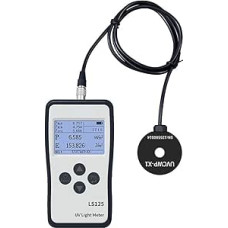 UVB matuoklis Uva Uvb matuoklis UV radiometras Šviesos spinduliavimas LS125 Ultravioletiniai matavimai su patogiu dizainu (UVA-X0)