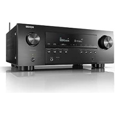 Denon AVR-S960H 7.2 Channel AV Receiver, HiFi Amplifier, Alexa Compatible, 6 HDMI Inputs and 2 Outputs, 8K HDMI, Bluetooth, WiFi, Music Streaming, Dolby Atmos, AirPlay 2, HEOS Multiroom