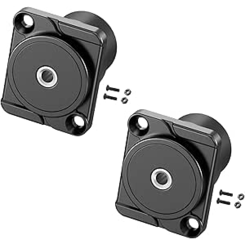 PENGLIN 2 x D tipo TRS 3,5 mm stereofoninis adapteris, montavimo lizdas, ausinių, išmaniųjų telefonų ir garso įrenginių jungtis