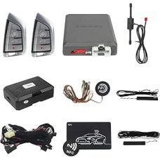 EASYGUARD EC211PP-BM2-NFC-C2 Išmanusis raktas PKE Passive Keyless Entry Remote Starter NFC Lock Unlock Fit for Push to Start BMW 6S M6 E63 E64 // X1 E84 X3 E83 // X5 X5M E70 // Z4 E89 Automatic Transmission