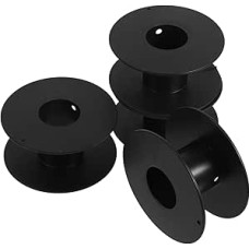 Pack of 4 Cable Winders Plastic Lightweight Portable Cable Rolls for Cable Management Easy Winding and Organisation of Electrical Extension Cables, Robust and