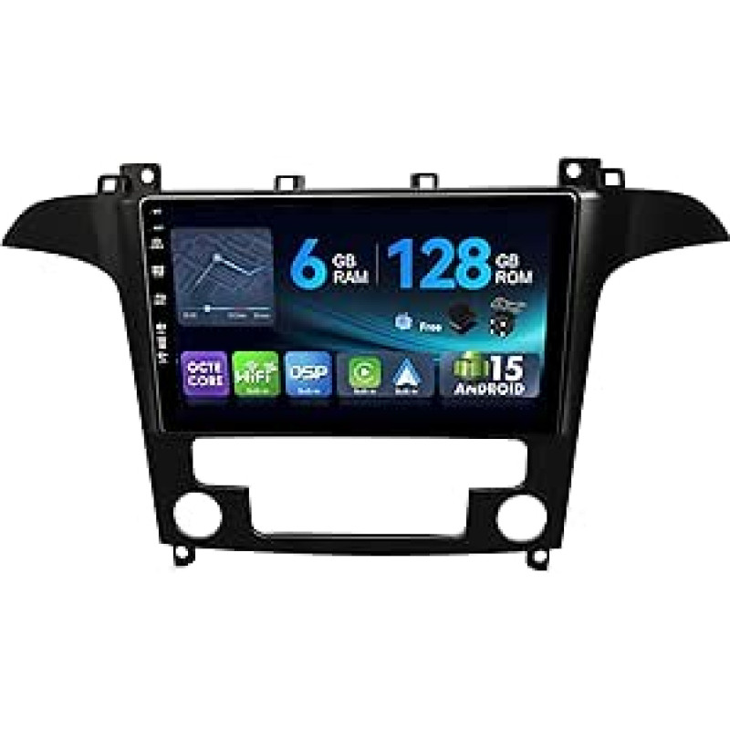 [6G + 128G, aštuonių branduolių] - MSD automobilinis radijas 