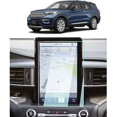 BIXUAN 2024 Explorer ekrano apsauga suderinama su 2020-2023 2024 Ford Explorer ST/ST-Line/Limited/Timberline/King Ranch/Platinum 10,1 colio navigacijos jutiklinio ekrano apsauga nuo įbrėžimų HD Clear 9H