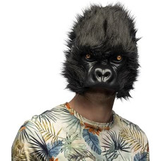 Boland - Tiermaske aus Plüsch für Erwachsene, realistische Halbmaske für Karneval, Mottoparty oder EIN tierisches Cosplay Event