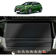 SKTU [Pack of 4] Screen Protectors Compatible with Peu*geot 308 SW P5 2022-2024 i-Cockpit i-Toggles GPS Navigation PET Screen Protector Film