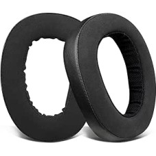 SOULWIT Nano Fabric Replacement Ear Pads for Sennheiser GSP500,GSP550,GSP600,GSP 670,EPOS H6 Pro,GSP601,GSP602 Gaming Headphones,Replacement Cushion with Noise Isolating Memory Foam