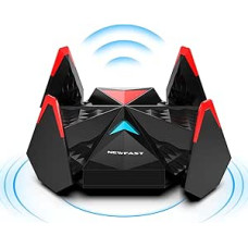 NEWFAST NF-U357 5400Mbps Powerful WiFi 6E USB Adapter Tri-Band 6GHz/5GHZ/2.4GHz Wi-Fi Stick for PC USB 3.0 WPA3 MU-MIMO OFDMA WiFi Dongle Compatible with Windows 11/10