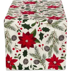 DII Thankful Autumn Collection Reversible Table Top Essentials Placemats, Set of 4