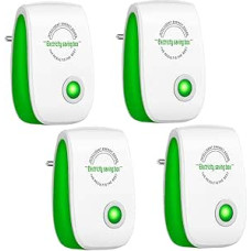 Energy Saver, Pack of 4, Smart Power Saver, Energy Saver, Energy Saver, Power Saving Box, Household Energy Saving Boxes (EU Plug 90 to 250 V)