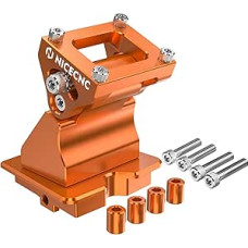 NICECNC Orange Adjustable Phone Holder Compatible with Norden 901 2022-2025, Compatible with GPS Holder Compatible with Norden 901 Expedition 2023-2025, Ver ajuste