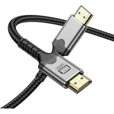 HDMI 2.2/2.1 Cable 16K @ 60Hz 8K @ 240Hz 4K @ 480Hz 96Gbit/s High Speed, HDMI Cable 2.2 Ultra HD Support Dolby Vision VRR eARC HDR 10+ HDCP Compatible with PS5/TV/Gaming PC/Monitor/Projector