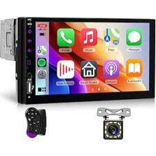 Hodozzy 1 DIN automobilinis radijas su belaidžiu 