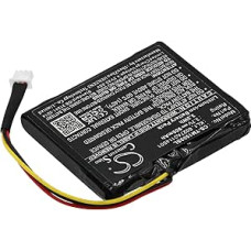 TECHTEK Battery Compatible with [Tomtom] VIA 1400M, VIA 1405, VIA 1405M, VIA 1405T, VIA 1435T, VIA 1435TM, VIA 1505, VIA 1505M, VIA 1505T, VIA 1535T Replaces 6027A01114505 1 FBA