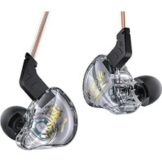 Yinyoo KBEAR MONKIE K01 žaidimų ausinės, triukšmą slopinančios ausinės su 3,5 mm kištuku, erdvinio HiFi garso ausinių monitorius, laidinės žaidimų ausinės su Xbox, PS5