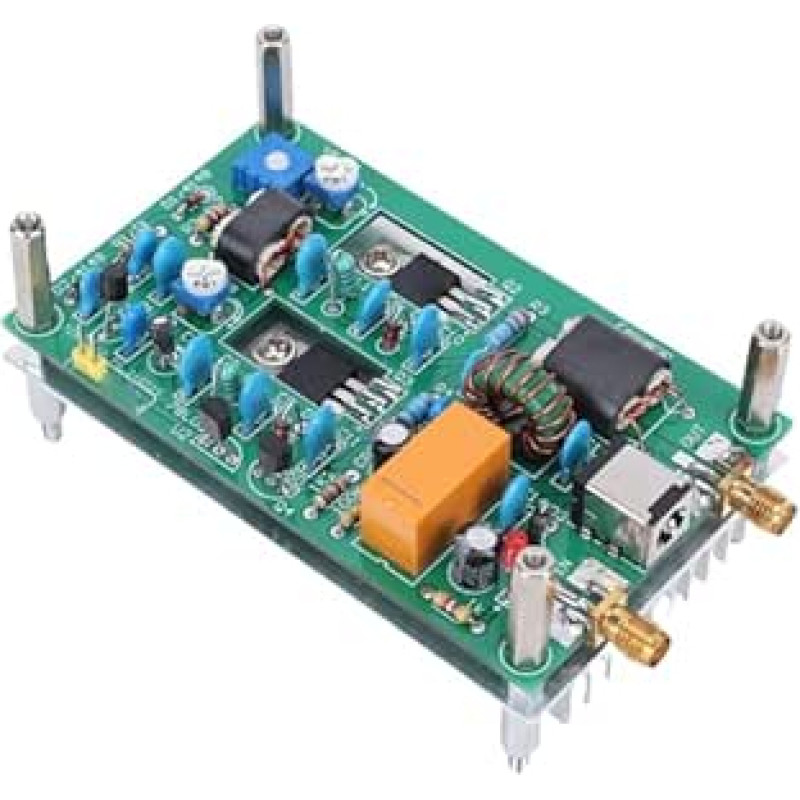 Tonysa 30 W HF linijinio stiprintuvo plokštė 3-28 MHz HF galios stiprintuvas HAM radijo QRP siųstuvui su radiatoriumi trumpųjų bangų ryšiui