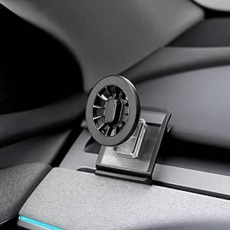Automobilinis telefono laikiklis, suderinamas su Model 3 2024 ir Model Y 2025 Magnetinis telefono laikiklis, skirtas Tesla Model 3 Highland Model Y Juniper, stiprus sukibimas