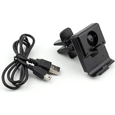 Patobulintas GPS oro ventiliacijos laikiklis su 80 cm įkrovimo laidu, tinka 