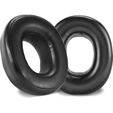 Headphone Pads Replacement Ear Pads for Sony MDR-HW700 MDR-HW700DS Wireless Headphones - Soft Protein Leather with High Density Foam