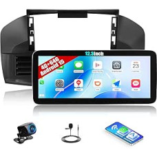 4G + 64G 8Core GOHHDL Android 15 automobilinis radijas Opel Insignia 2008-2013/Buick Regal 2009-2013 su Carplay Android automobilis, 12,3 colių 2Din jutiklinis radijas su GPS WiFi Bluetooth FM/RDS SWC galinio vaizdo kamera