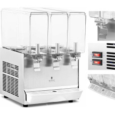 Royal Catering Beverage juice cooler dispenser triple dispenser 3 x 10 l 320 W.