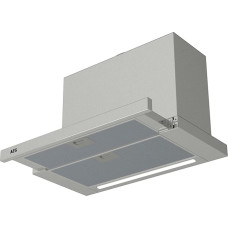 Gartraukis AEG DPE5660M Plokščias gaubtas 60 cm pilkas 660 m³/h