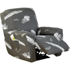 EBETA Fotelių užvalkalai, fotelių užvalkalai, pilnas fotelio apsauginis užvalkalas, 4 dalių elastingas apsauginis užvalkalas, atpalaiduojantys fotelių užvalkalai, tempiamas fotelio užvalkalas su kišenėmis (pavasaris)