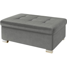 Mirjan24 Niko Didelis minkštasuolis minkštasuolis Kojinė Pufas Pasirinktos spalvos (Magic Velvet 2217)