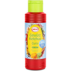 Hela Spice Ketchup Curry Delicate 30% Less Sugar and No Sweeteners 300 ml Ketchup Bottle Spice Ketchup Bottle for Dipping, Refine and Enjoy