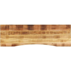 vidaXL Desk Top, Wooden Table Top with Cut-Out, Replacement Table Top for Office Table, Desk, Dining Table, Table Top, Wooden Top, Solid Wood Mango