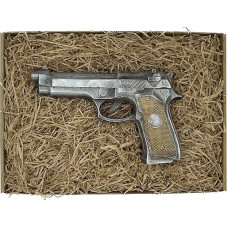 3D šokolado pistoletas / išskirtinė dovana / šokolado dovana / dovana tėčiui / dovana vyrams