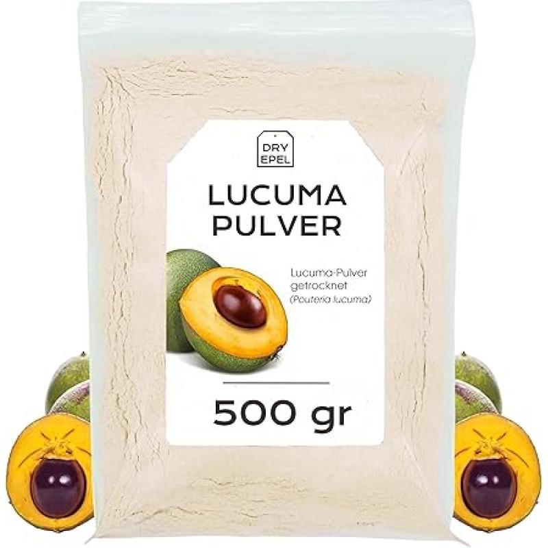 Milteliai (500 g, Lucuma milteliai)