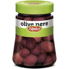D'Amico Olive Nere in Salamoia Black Olives in Brine 300g