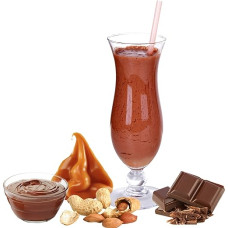 Chocolate Caramel Peanut Nougat Whey Powder Luxofit Enriched with L-Carnitine Protein Wellness Drink Aspartame Free Whey (Chocolate Caramel Peanut Nougat, 333 g)