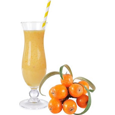 Sea Buckthorn Whey Powder Luxofit Enriched with L-Carnitine Protein Wellness Drink Aspartame-Free Whey (Sea Buckthorn, 1 kg)