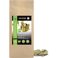 Alpi Nature Laurel Leaves Dried Organic 100 g, Organic Bay Leaves Whole Laurel Leaves Spice