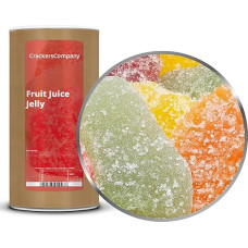 1 x 1000 g Fruit Juice Jelly Fruits Colourful Mixed Fruit Juice Jelly Fruit Juice Jelly Vegetarian Vegan Lactose Free