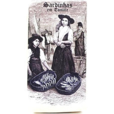 Sardines in Tomato Sauce - Pack of 4 x 120 g - Traditional Portuguese Fish Canned - Wild Caught Sardines in Spicy Tomato Sauce - Authentic Portugal Flavour