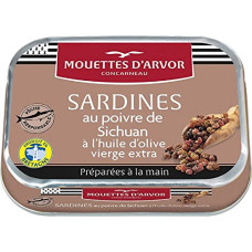 Sardines with Sichuan pepper and extra virgin olive oil, 115 g