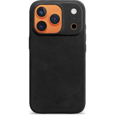 WIIUKA Case for iPhone 17 Pro Max, Leather from Germany, Leather Extra Thin, Premium Mobile Phone Case, Qi, Skiin More, Vintage Black