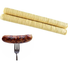 14 m valgomosios dešros žarnos, valgomosios kolageno rankovės, Kantono stiliaus dešros apvalkalas, sausos kiaulienos dešros korpuso vamzdelis, skirtas aštrioms naminėms dešrelėms, kumpiui