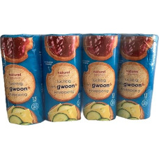gwoon naturel beschuit Holland Rusks 4 x 13 Pieces (4 x 125 g Storage Pack)